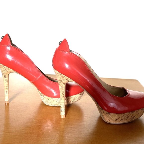 Guess Coral & Cork Heels - Picture 2 of 8